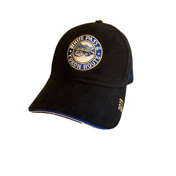 White Pass & Yukon Route Skagway Alaska 2019 Blue Cap Hat - Picture 1 of 7